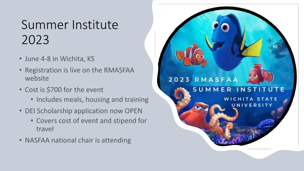 summer institute 2023