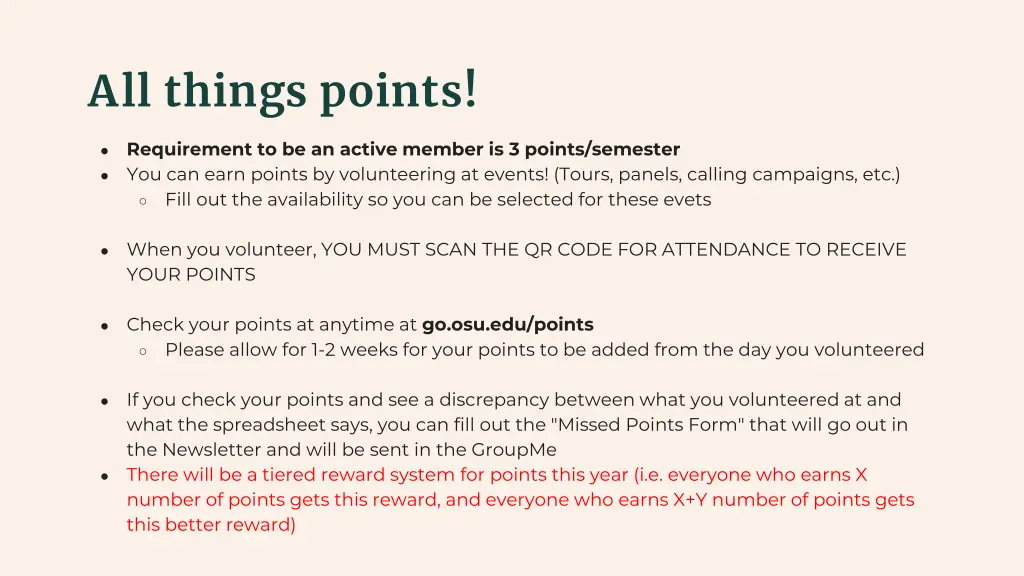 all things points