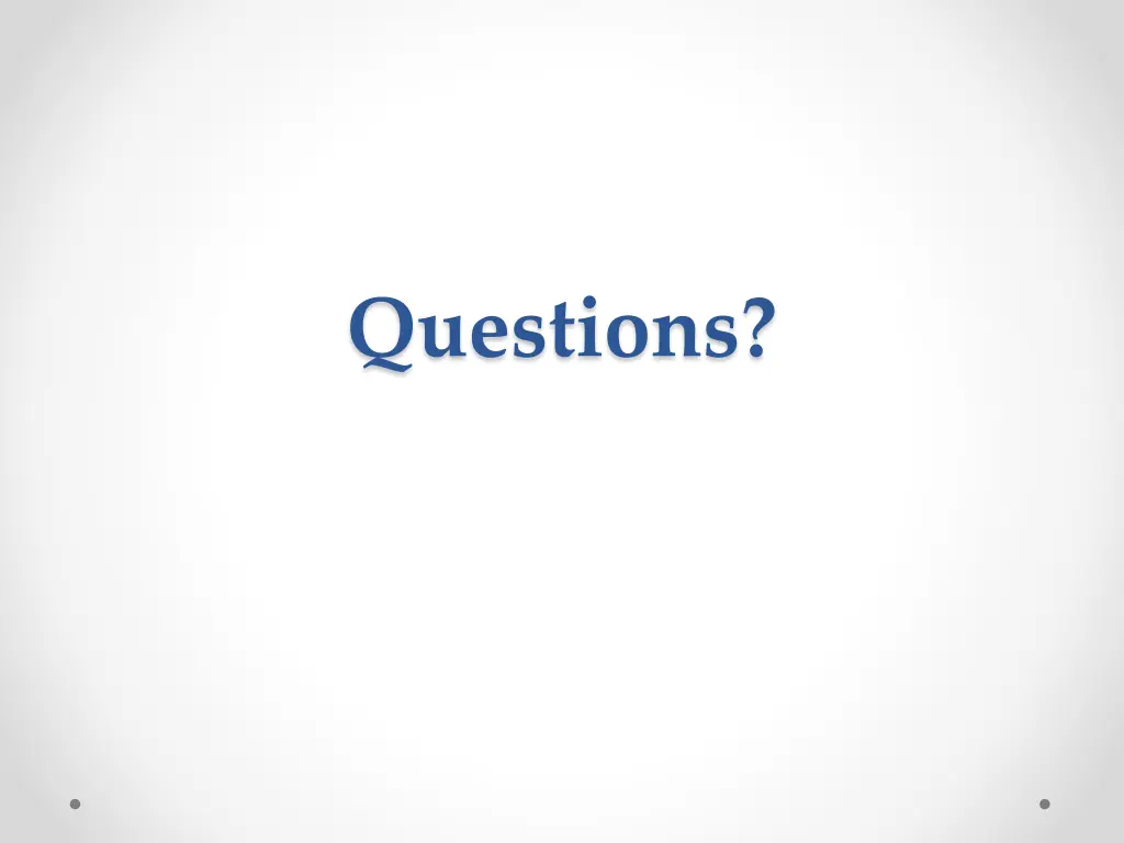 questions