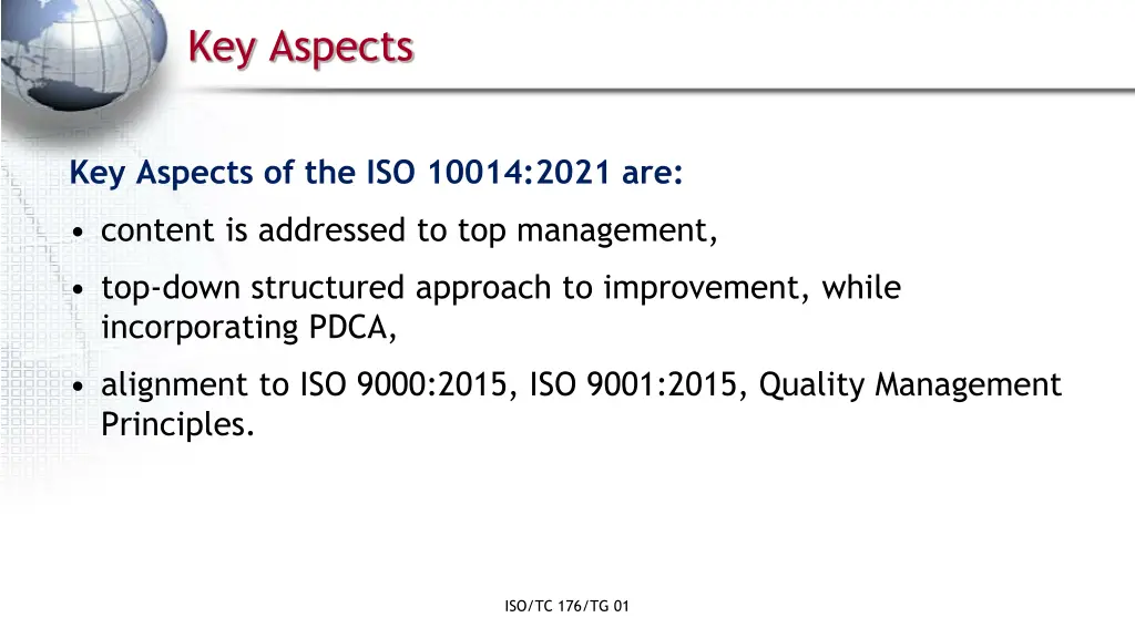 key aspects