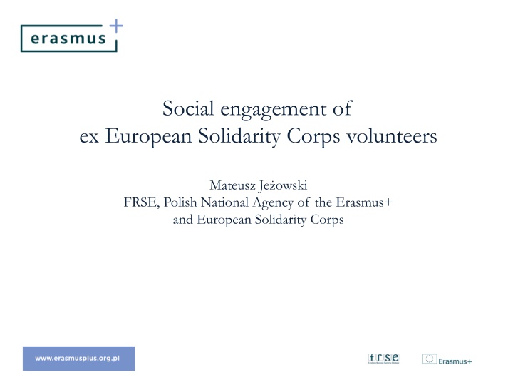 social engagement of ex european solidarity corps