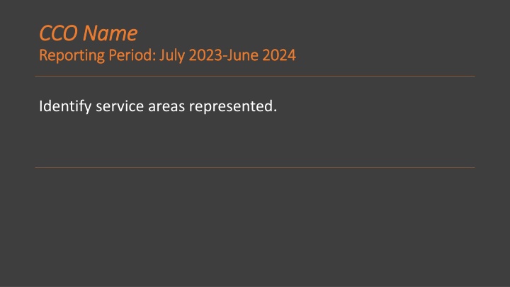 cco name cco name reporting period july 2023