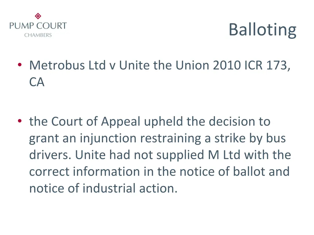 balloting