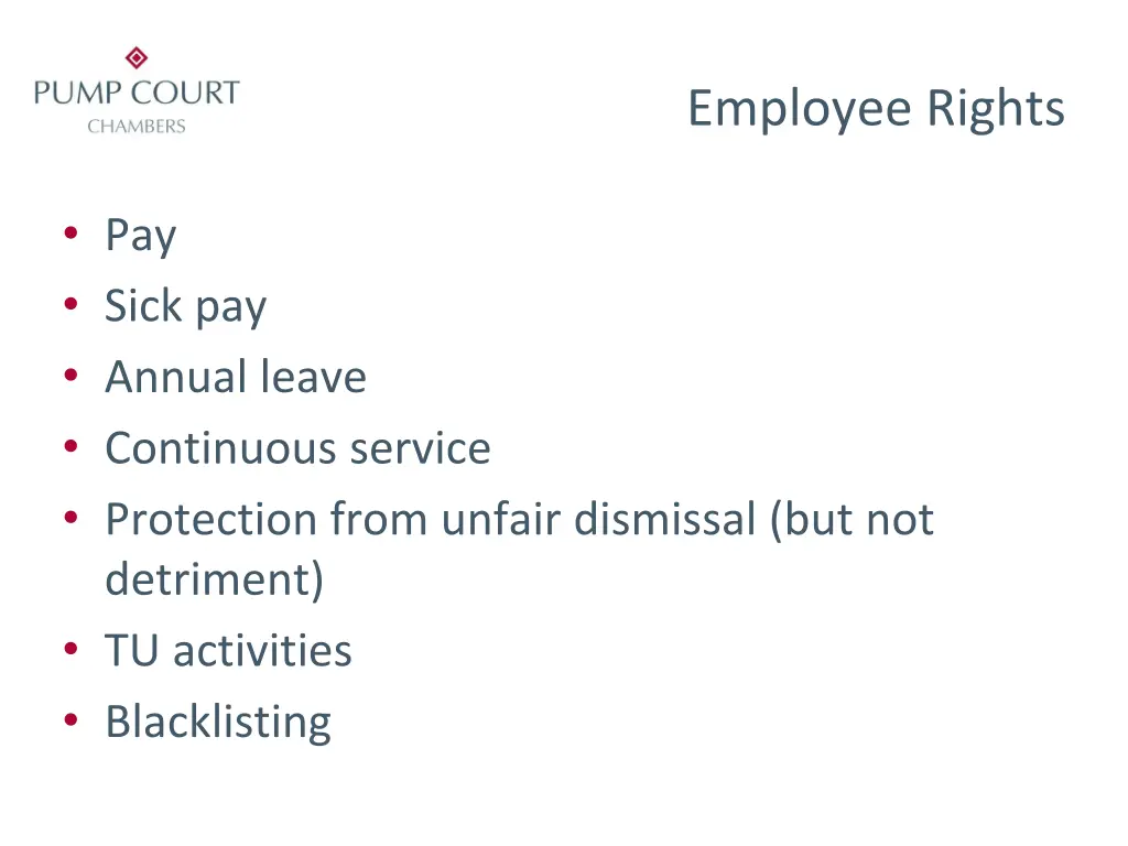 employee rights