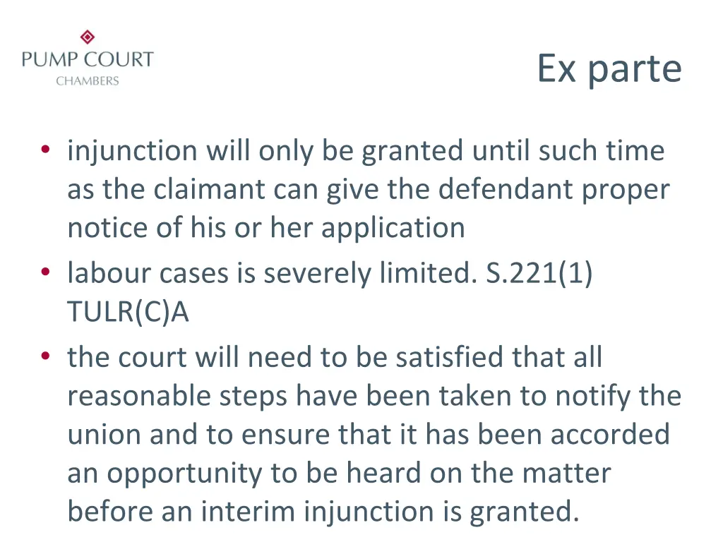 ex parte