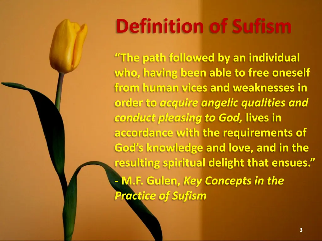definition of sufism
