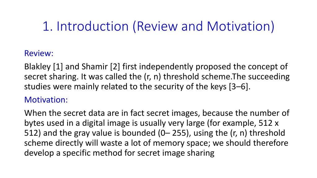 1 introduction review and motivation