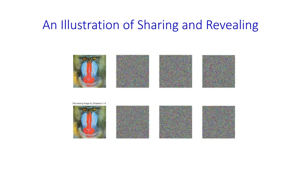 an illustration of sharing and revealing