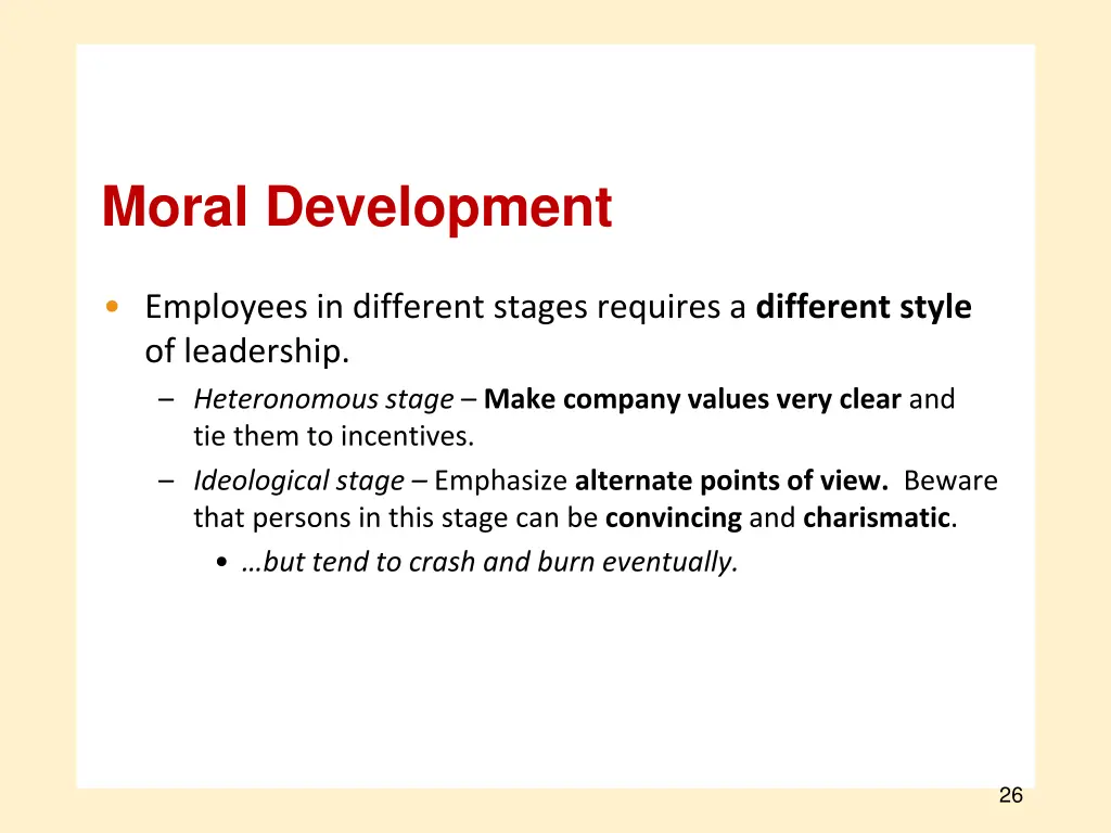 moral development 11