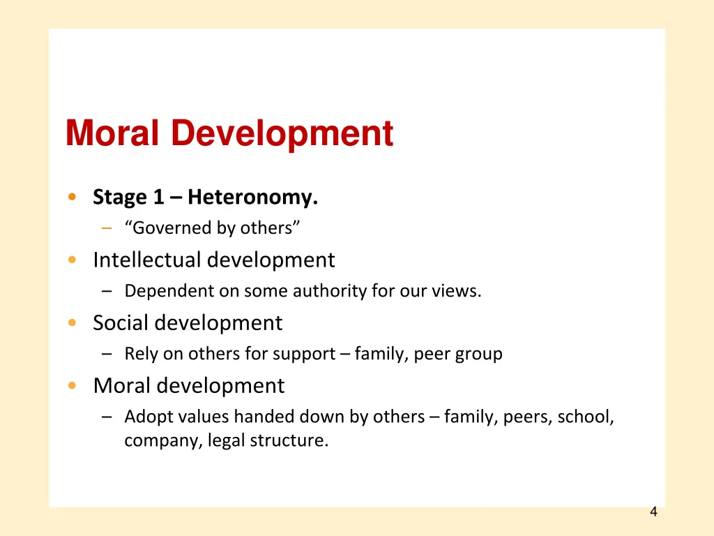 moral development 2
