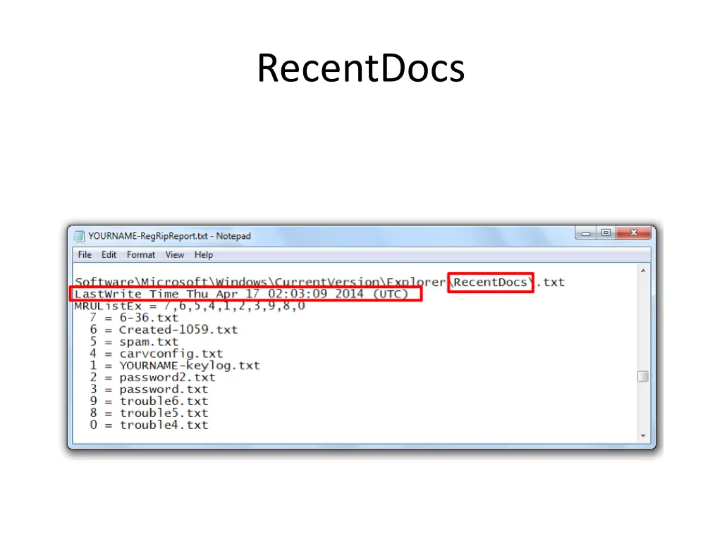 recentdocs