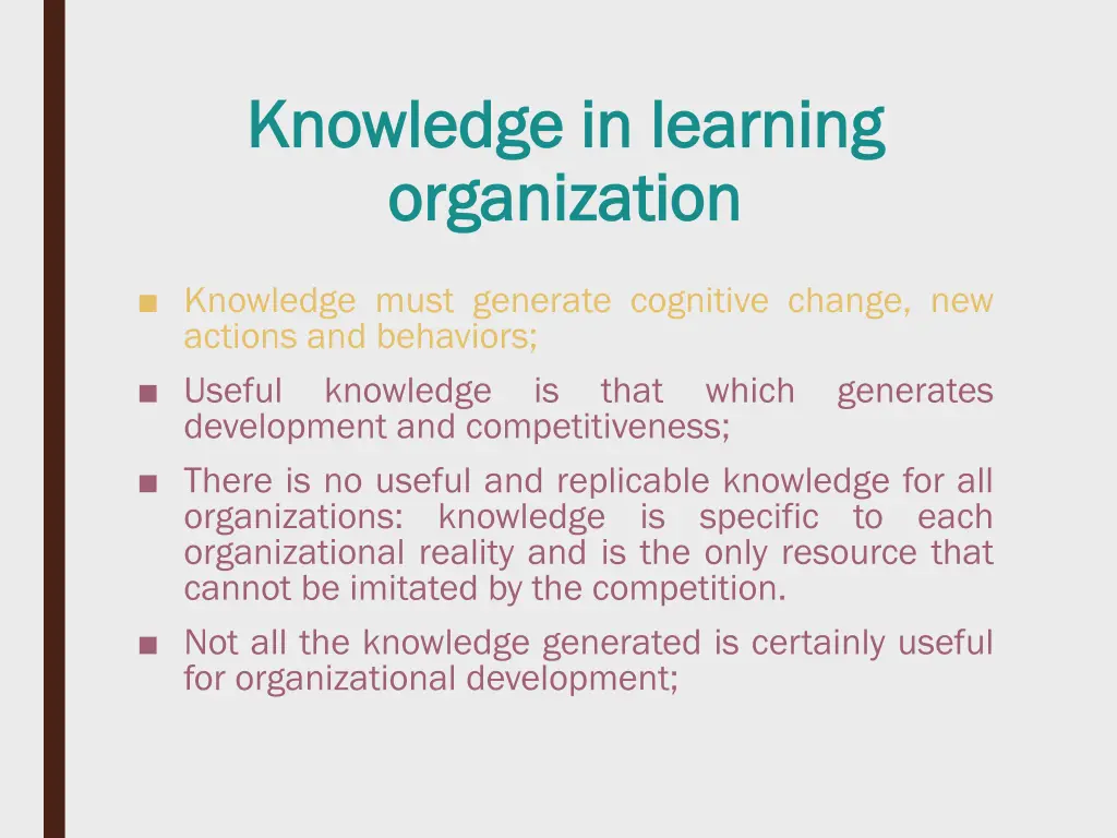 knowledge in learning knowledge in learning 1