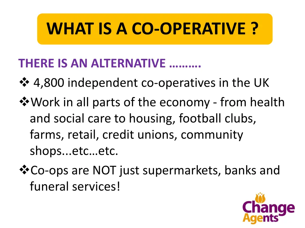 what is a co operative