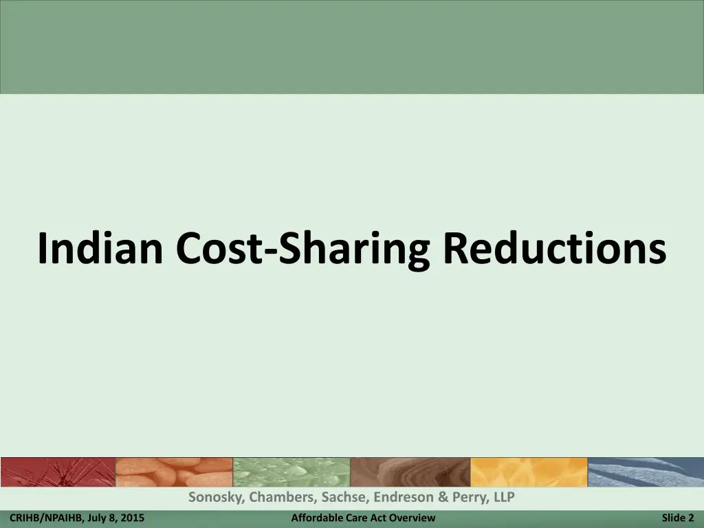 indian cost sharing reductions