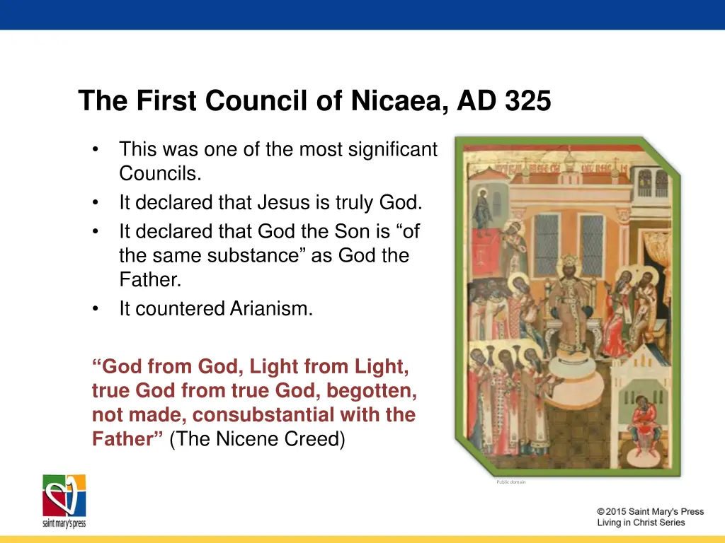 the first council of nicaea ad 325