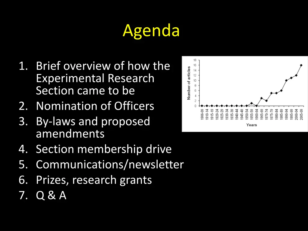 agenda