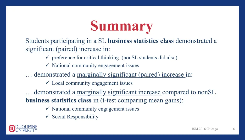 summary