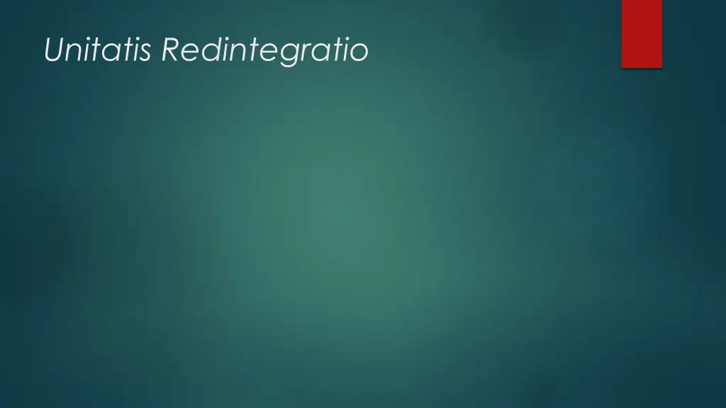 unitatis redintegratio