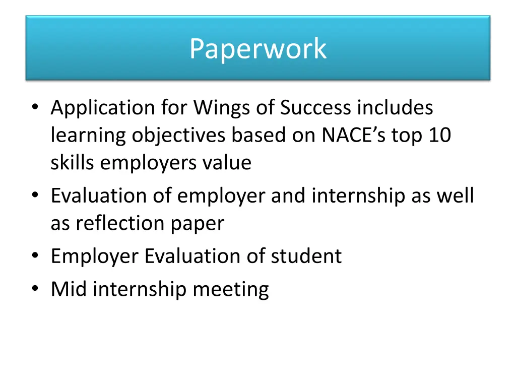 paperwork