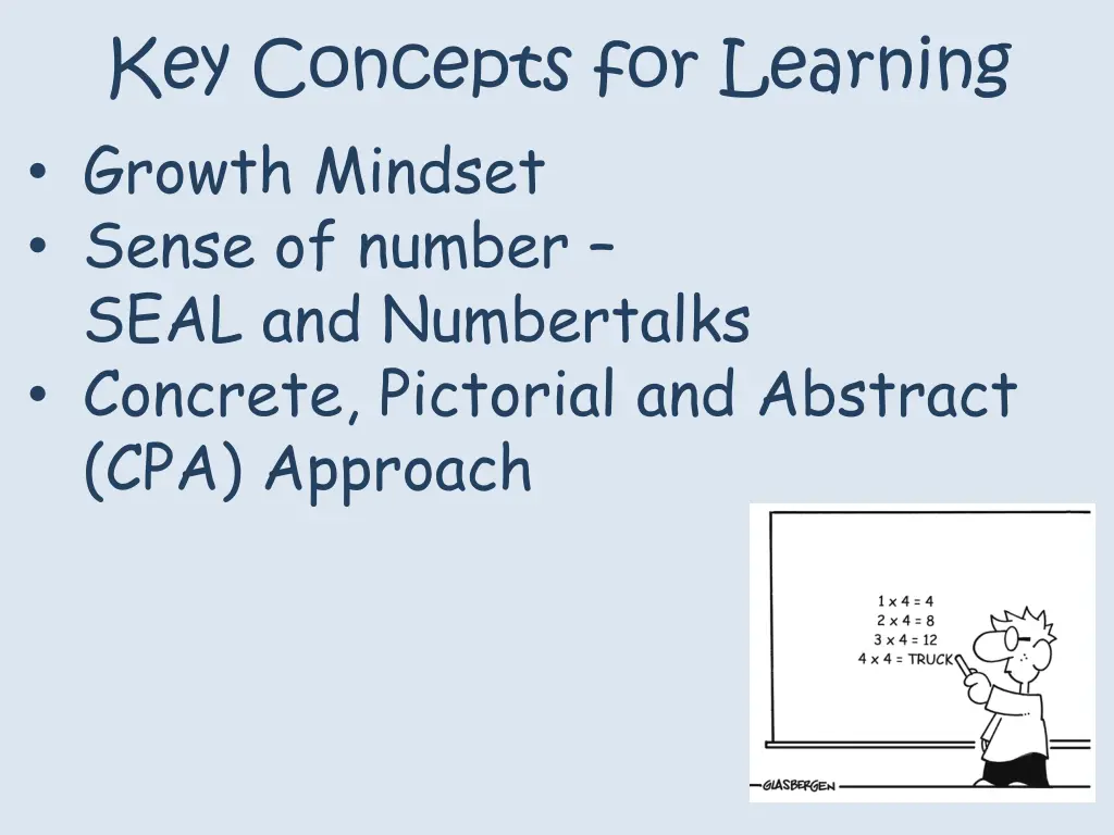 key concepts for learning growth mindset sense