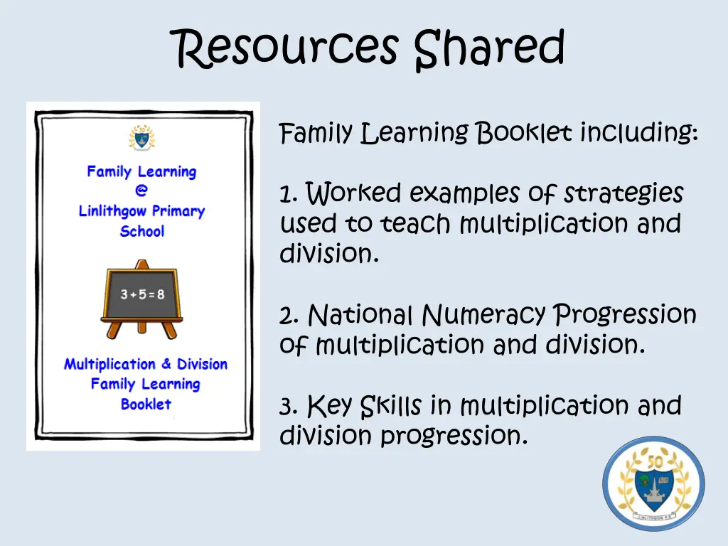 resources shared