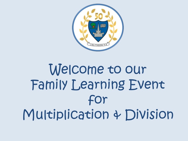 welcome to our family learning event