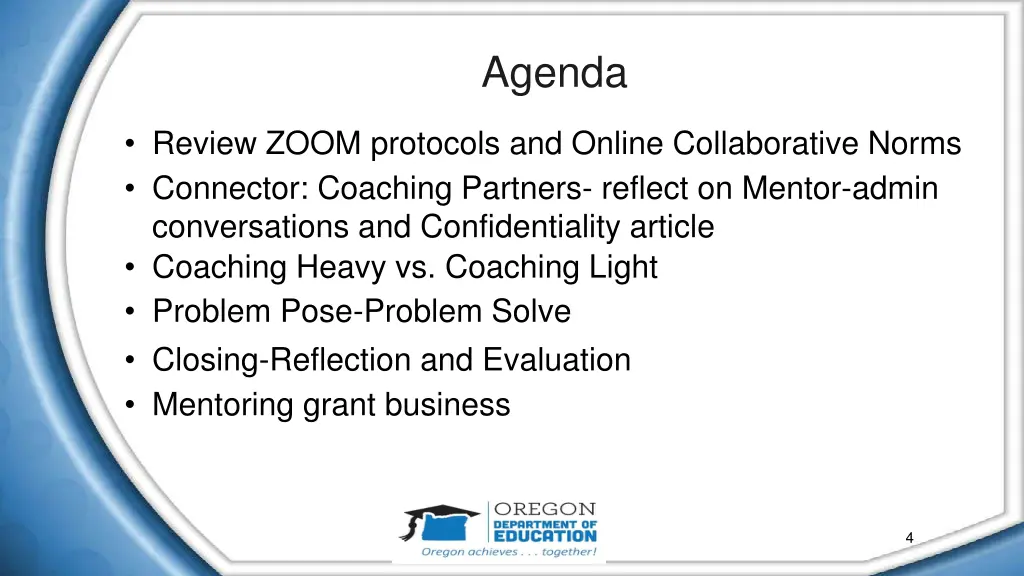 agenda