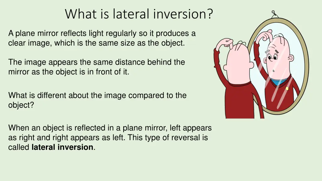 what is lateral inversion