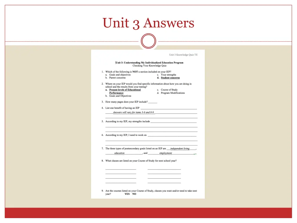 unit 3 answers