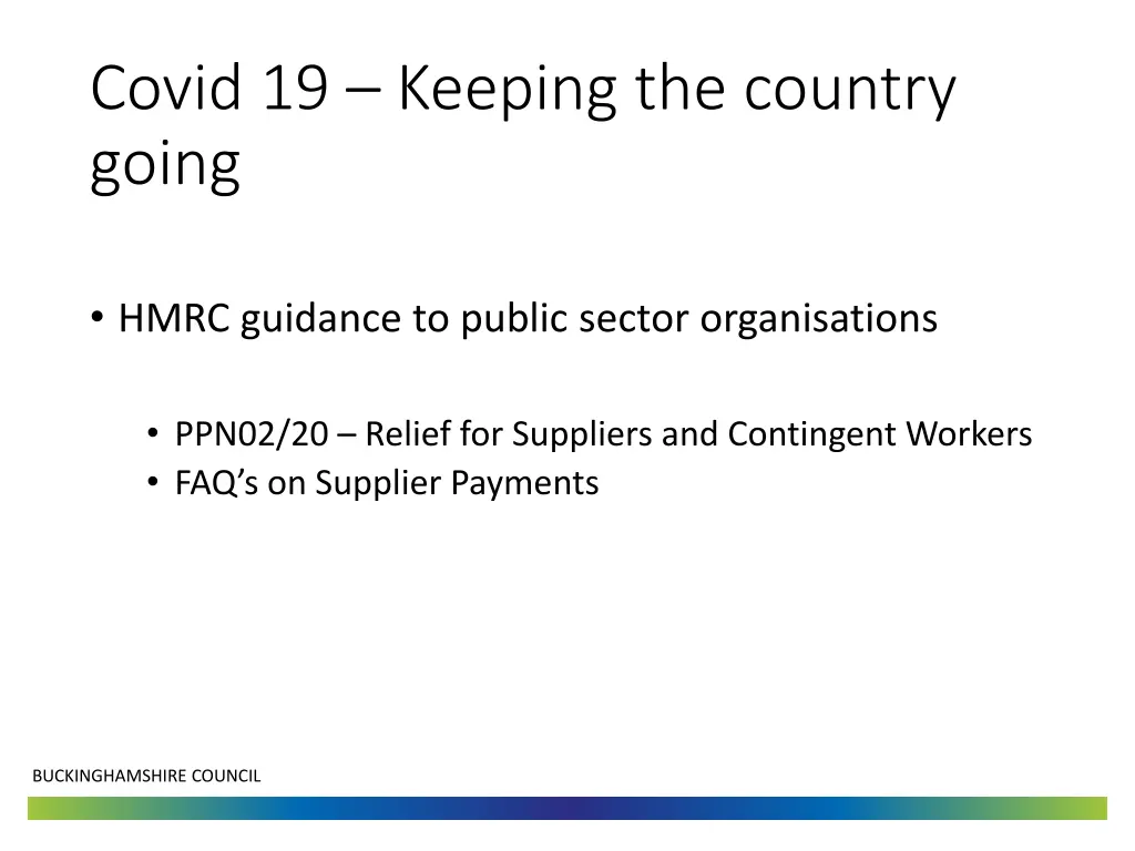 covid 19 keeping the country going