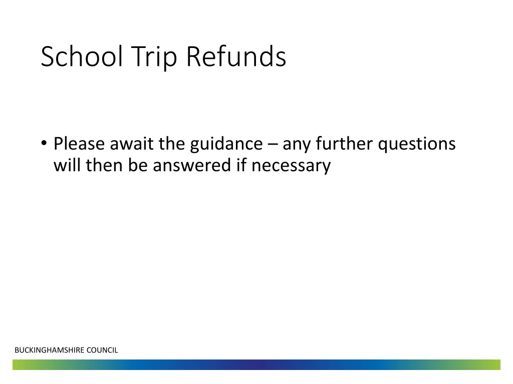 school trip refunds 1