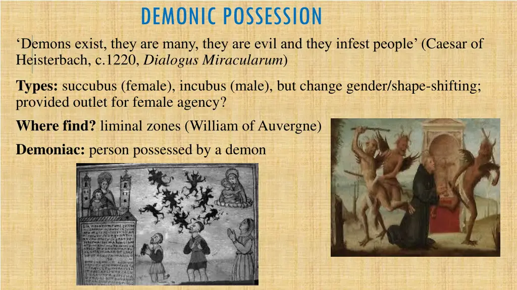 demonic possession