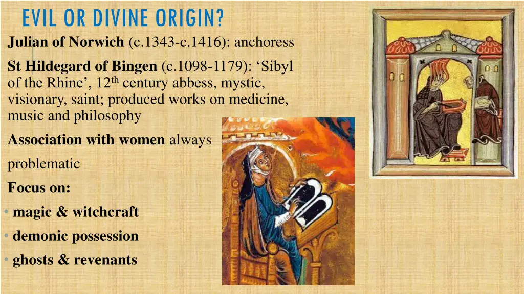 evil or divine origin julian of norwich c 1343