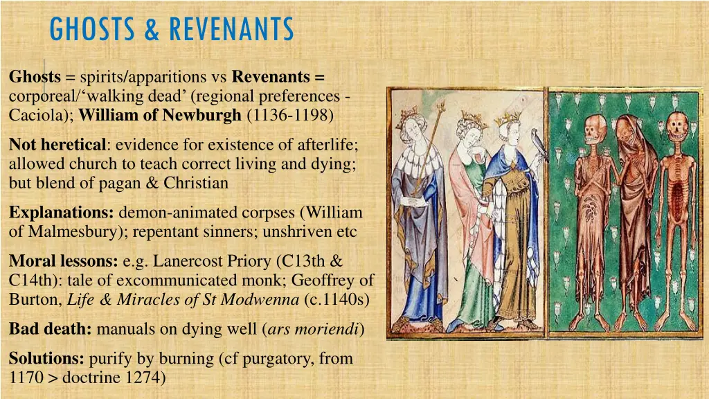 ghosts revenants