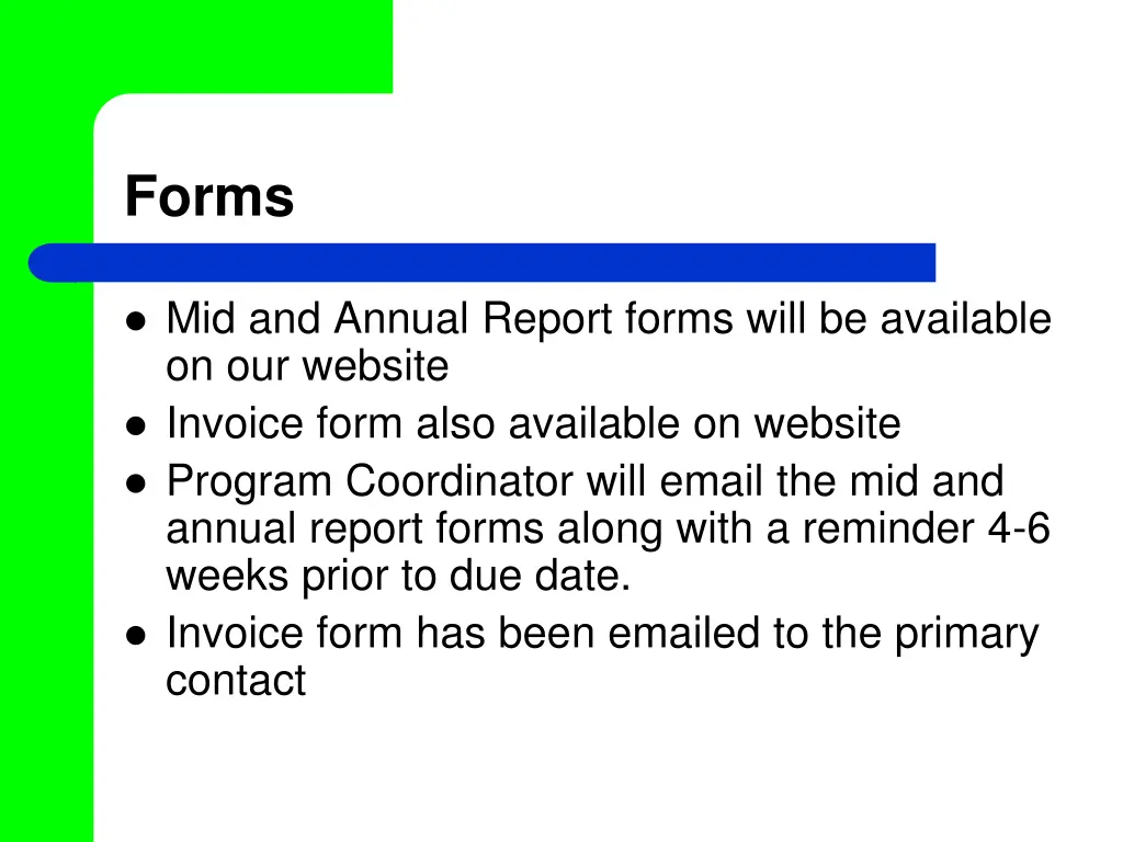 forms