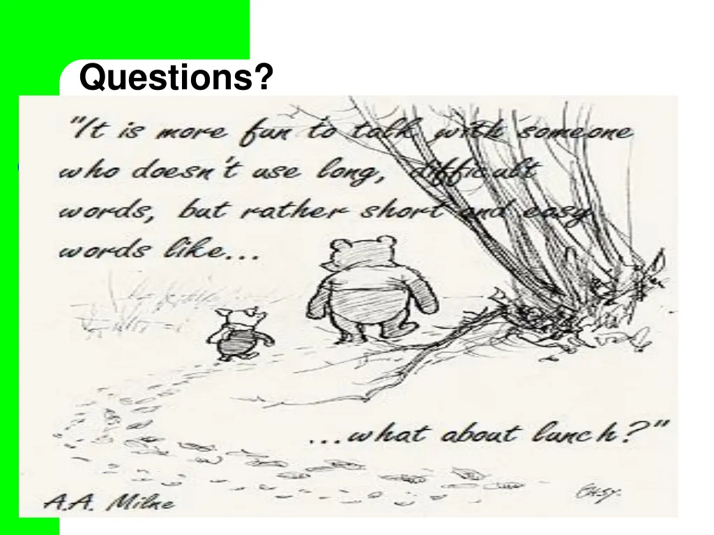 questions