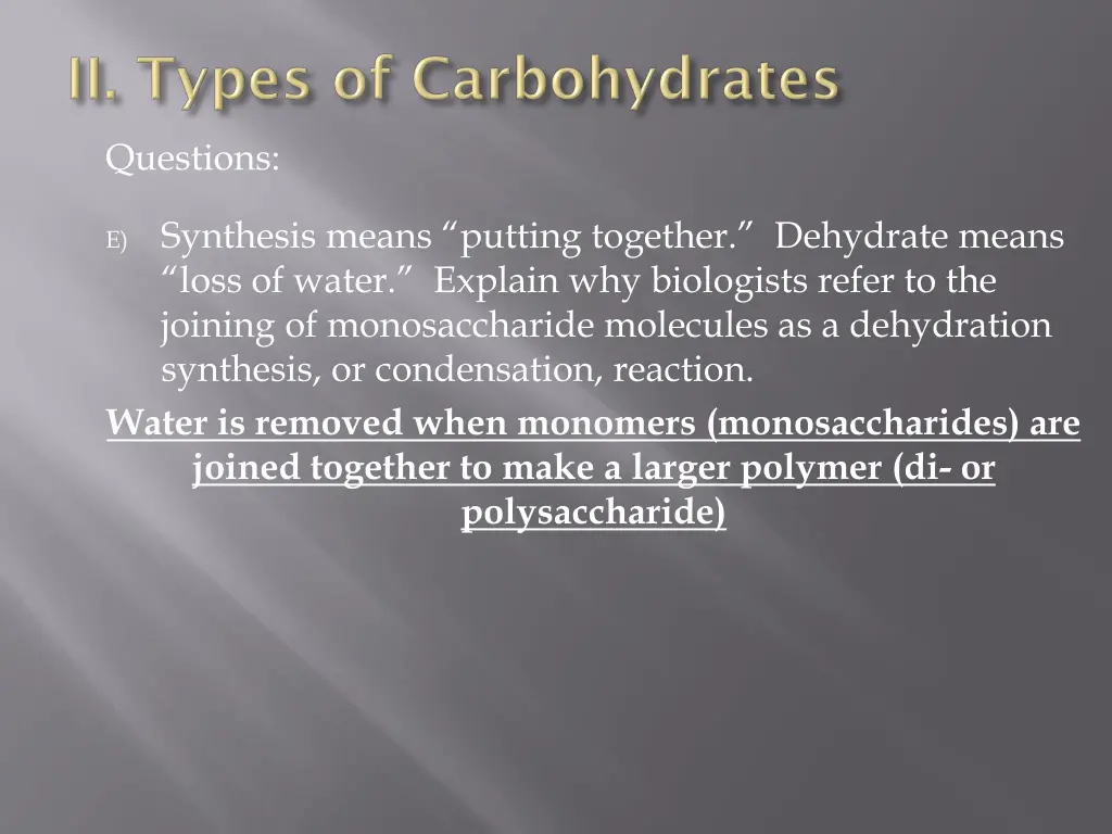questions 10