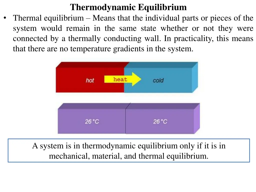 thermodynamic equilibrium 1