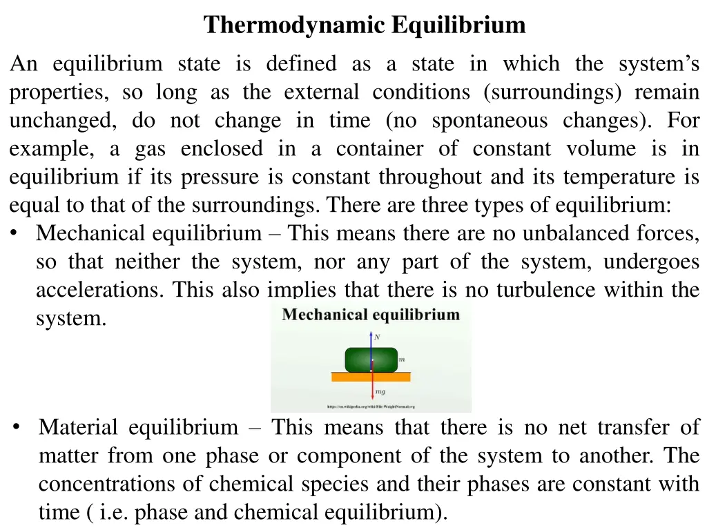 thermodynamic equilibrium