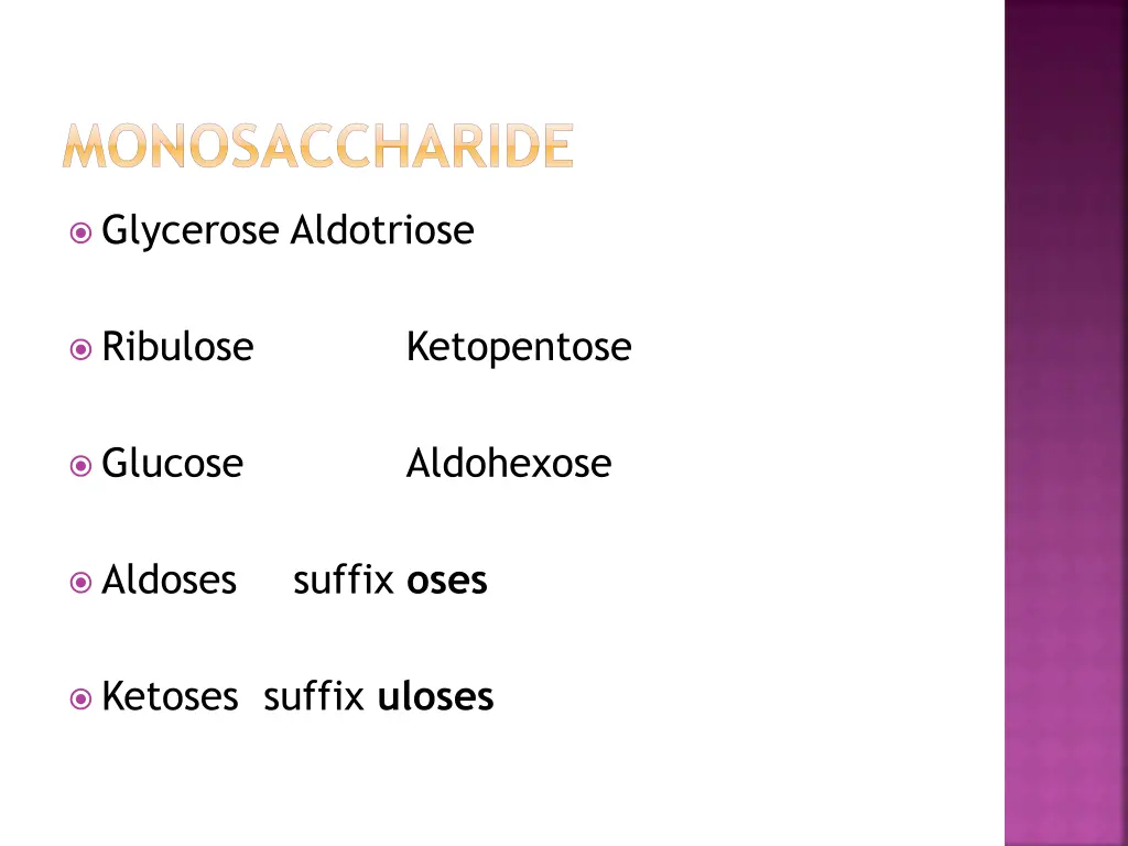 monosaccharide 2