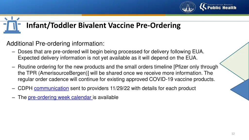 infant toddler bivalent vaccine pre ordering 1