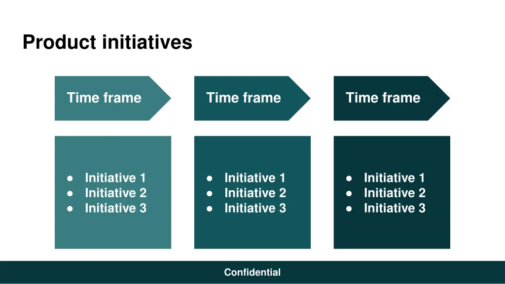 product initiatives