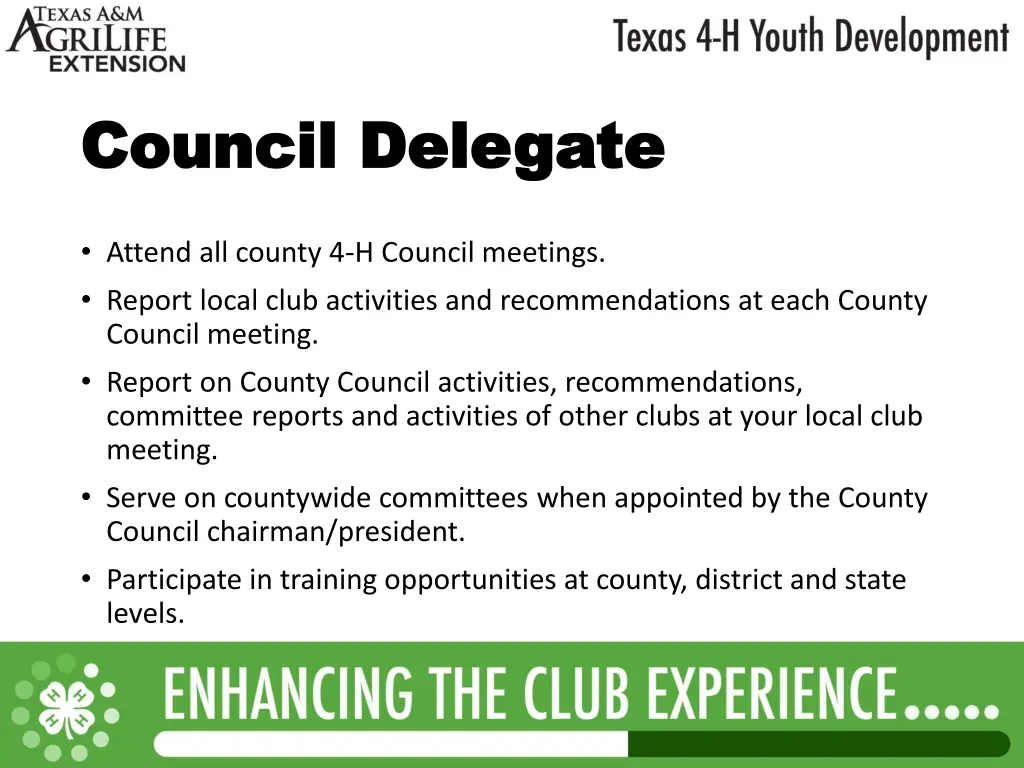 council delegate council delegate