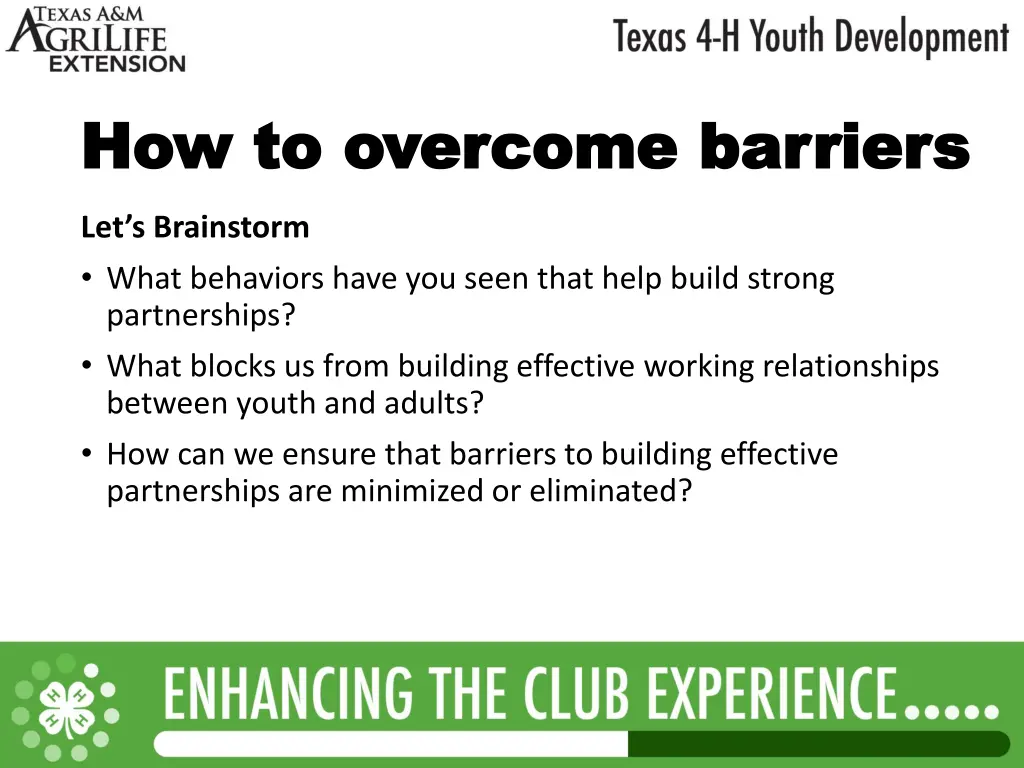 how to overcome barriers how to overcome barriers