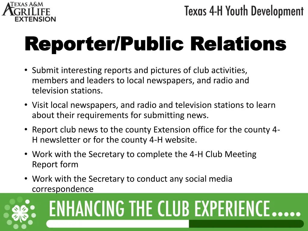 reporter public relations reporter public