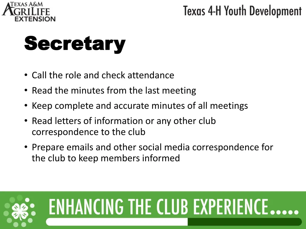 secretary secretary