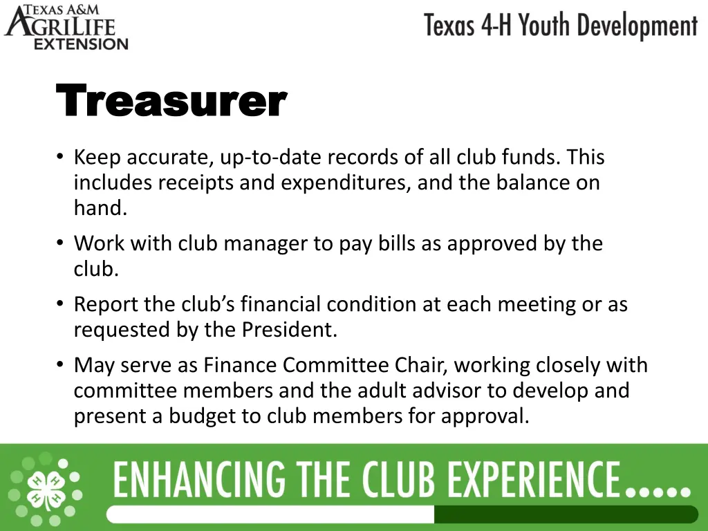 treasurer treasurer