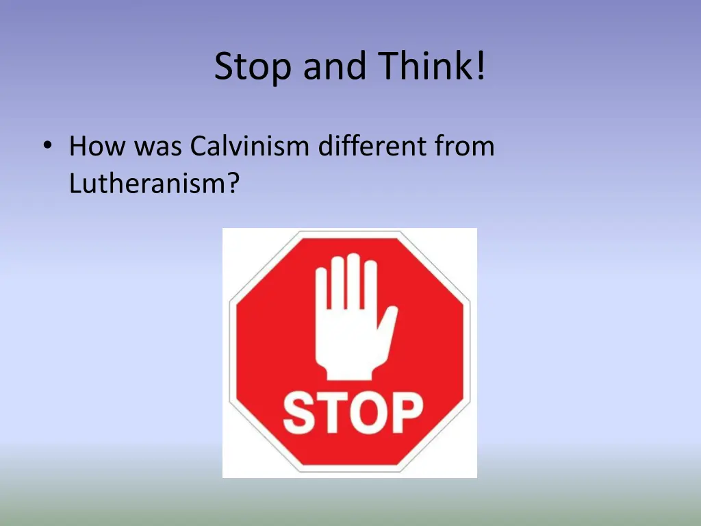 stop and think 2