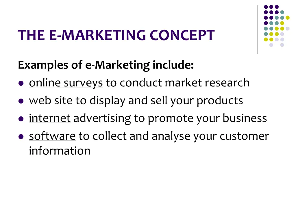 the e marketing concept 1