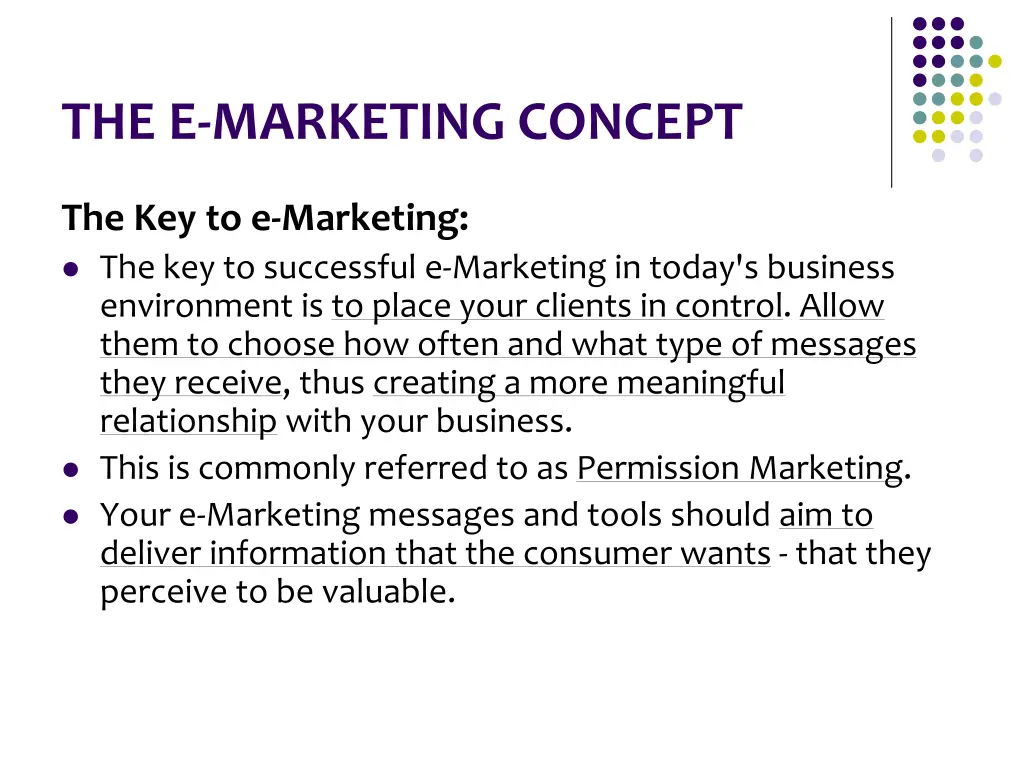 the e marketing concept 2